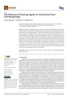 The Influence of Foaming Agents on Aluminium Foam Cell Morphology