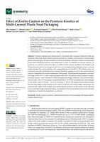 Effect of zeolite catalyst on the pyrolysis kinetics of multi-layered plastic food packaging