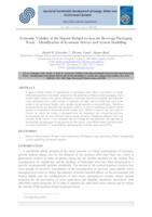 Economic Viability of the Deposit Refund System for Beverage Packaging Waste - Identification of Economic Drivers and System Modelling