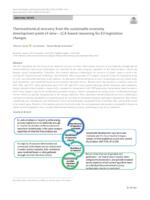 Thermochemical recovery from the sustainable economy development point of view-LCA-based reasoning for EU legislation changes