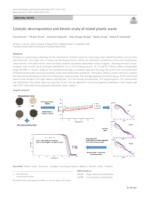 Catalytic decomposition and kinetic study of mixed plastic waste