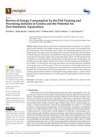 Review of Energy Consumption by the Fish Farming and Processing Industry in Croatia and the Potential for Zero-Emissions Aquaculture