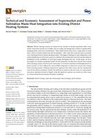 Technical and Economic Assessment of Supermarket and Power Substation Waste Heat Integration into Existing District Heating Systems