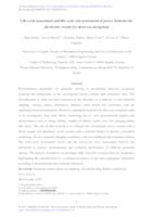 Life-cycle assessment and life-cycle cost assessment of power batteries for all-electric vessels for short-sea navigation