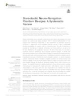 Stereotactic Neuro-Navigation Phantom Designs: A Systematic Review