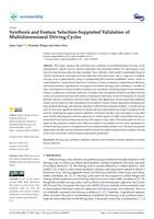 Synthesis and Feature Selection-Supported Validation of Multidimensional Driving Cycles