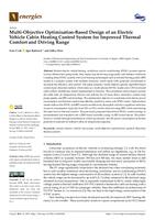 Multi-Objective Optimisation-Based Design of an Electric Vehicle Cabin Heating Control System for Improved Thermal Comfort and Driving Range