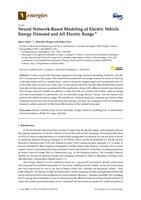 Neural Network-Based Modeling of Electric Vehicle Energy Demand and All Electric Range