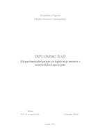 Eksperimentalni postav za ispitivanje motora s unutrašnjim izgaranjem