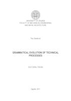 Grammatical evolution of technical processes