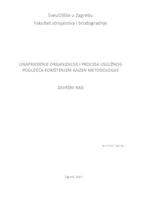 Unapređenje organizacije i procesa uslužnog poduzeća korištenjem Kaizen metodologije