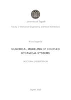 Numerical modeling of coupled dynamical systems