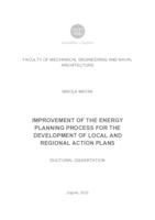 Improvement of the energy planning process for the development of local and regional action plans