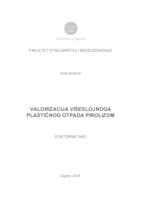 prikaz prve stranice dokumenta Valorizacija višeslojnoga plastičnog otpada pirolizom