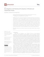 prikaz prve stranice dokumenta Investigation and Statistical Evaluation of Reinforced Aluminum Foams