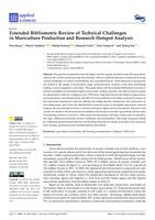 prikaz prve stranice dokumenta Extended Bibliometric Review of Technical Challenges in Mariculture Production and Research Hotspot Analysis