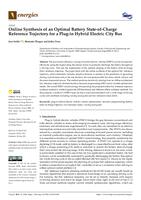 prikaz prve stranice dokumenta Online Synthesis of an Optimal Battery State-of-Charge Reference Trajectory for a Plug-in Hybrid Electric City Bus