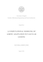 prikaz prve stranice dokumenta A computational modeling of aortic adaptation to vascular lesions