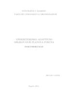 prikaz prve stranice dokumenta Višekriterijsko adaptivno oblikovanje planova pokusa