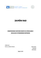 prikaz prve stranice dokumenta Konstruiranje nastavne makete za upravljanje i regulaciju istosmjernim motorima