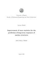 prikaz prve stranice dokumenta Improvement of wave statistics for the prediction of long-term responses of marine structures